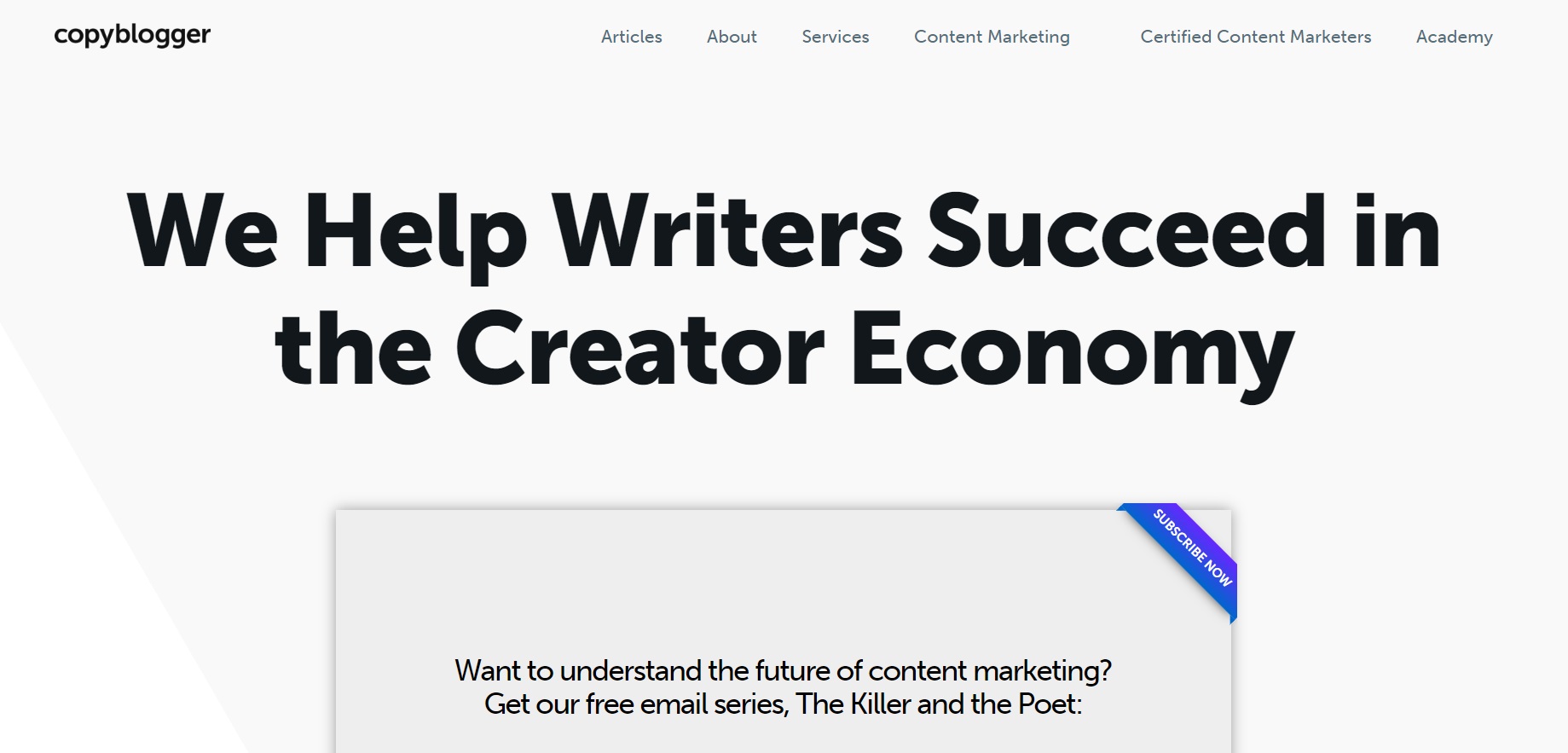copyblogger blogi o content marketingu