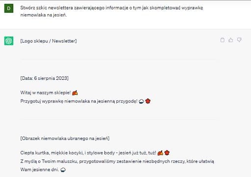 Chat GPT w CM
