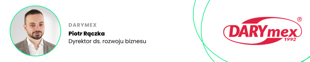 Piotr Rączka, Dyrektor ds. rozwoju biznesu w Darymex – wywiad o e-commerce i strategii omnichannel